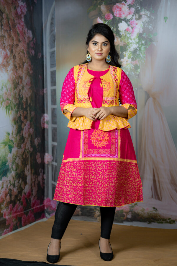 Ladies one piece koti cotton - Image 2