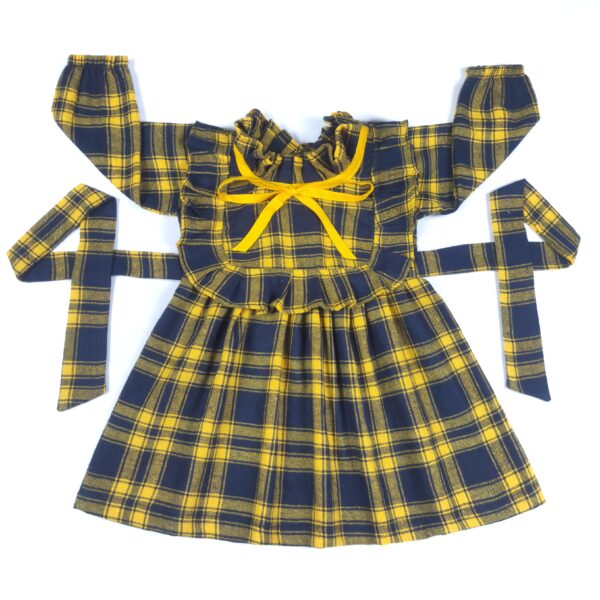 winter baby frock