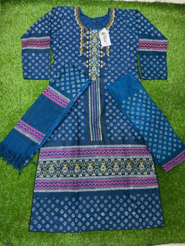 ladies cotton three pice